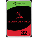 Seagate ironwolf pro 32 tb harde schijf (sata 6 gb s, 3,5 )