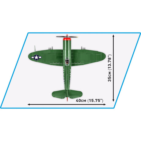 Cobi historical collection - p-47 thunderbolt constructiespeelgoed (schaal 1:32)