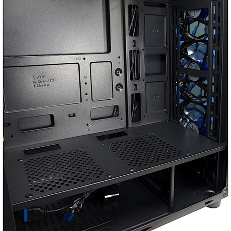 Inter-tech cxc2 midi tower behuizing (zwart | 3x usb-a | window)