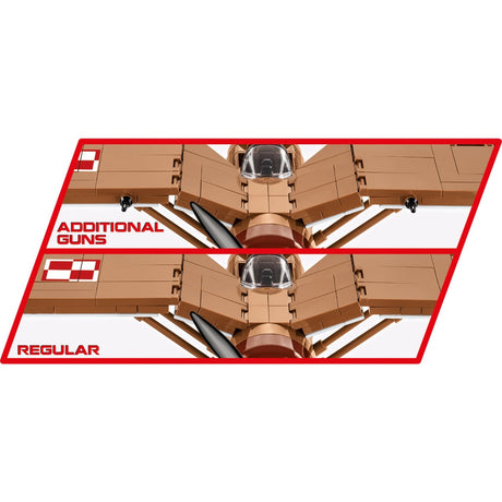 Cobi historical collection - pzl p.11c constructiespeelgoed (schaal 1:32)