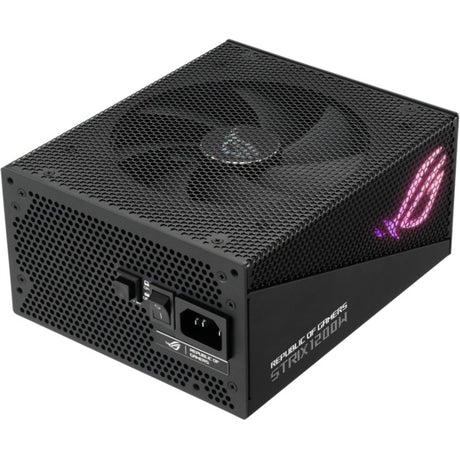 Asus rog strix gold aura edition modulaire 1200 watt voeding (zwart, 1x 12vhpwr, 4x pcie)