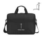 Act connectivity suburb schoudertas voor laptops tot 15,6 laptoptas (zwart)
