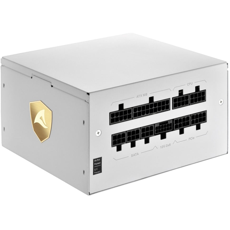 Sharkoon rebel p20 850 white modulaire 850 watt voeding (wit, 1x 12v-2x6, 4x pcie)