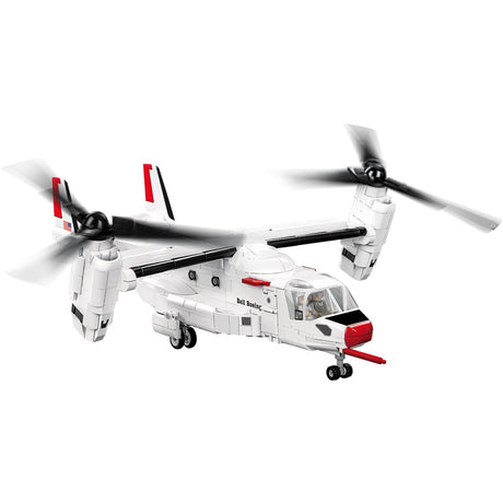 Cobi armed forces - bell-boeing v-22 osprey first flight edition constructiespeelgoed (schaal 1:48)