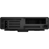 Fractal design ridge black mini tower behuizing (zwart | 2x usb-a | 1x usb-c)