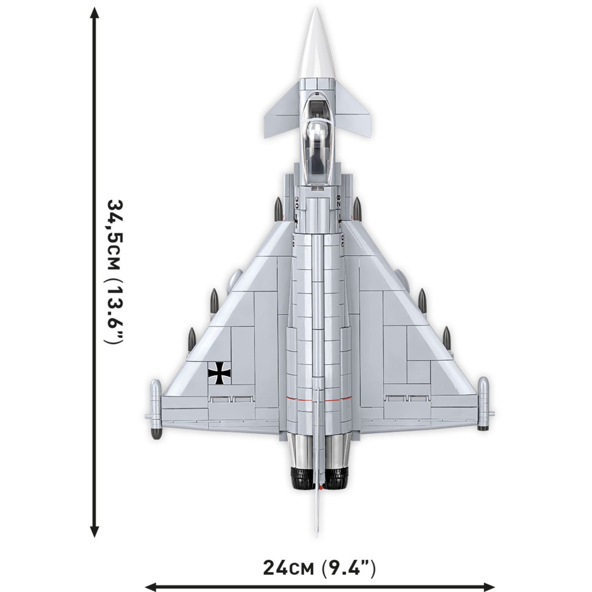 Cobi armed forces - eurofighter constructiespeelgoed (schaal 1:48)