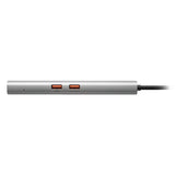 Sharkoon officepal combo adapter dockingstation (grijs)