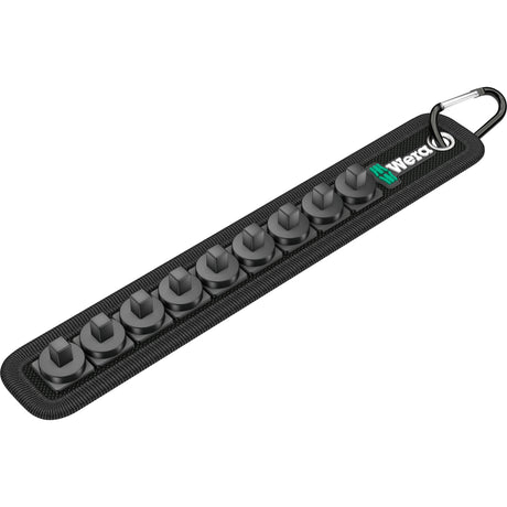 Wera belt a stoffen riem 9-delig zonder gereedschap houder (zwart)
