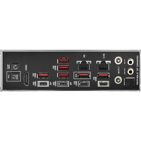 Asus rog crosshair x870e hero socket am5 moederbord (raid, 5gb-lan, 2,5gb-lan, wi-fi 7, bt, sound, atx)