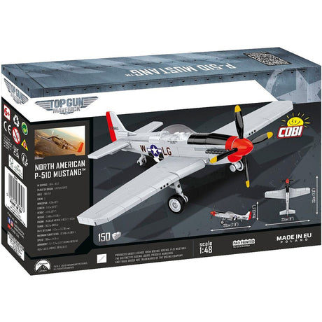 Cobi p-51d mustang constructiespeelgoed (schaal 1:48)