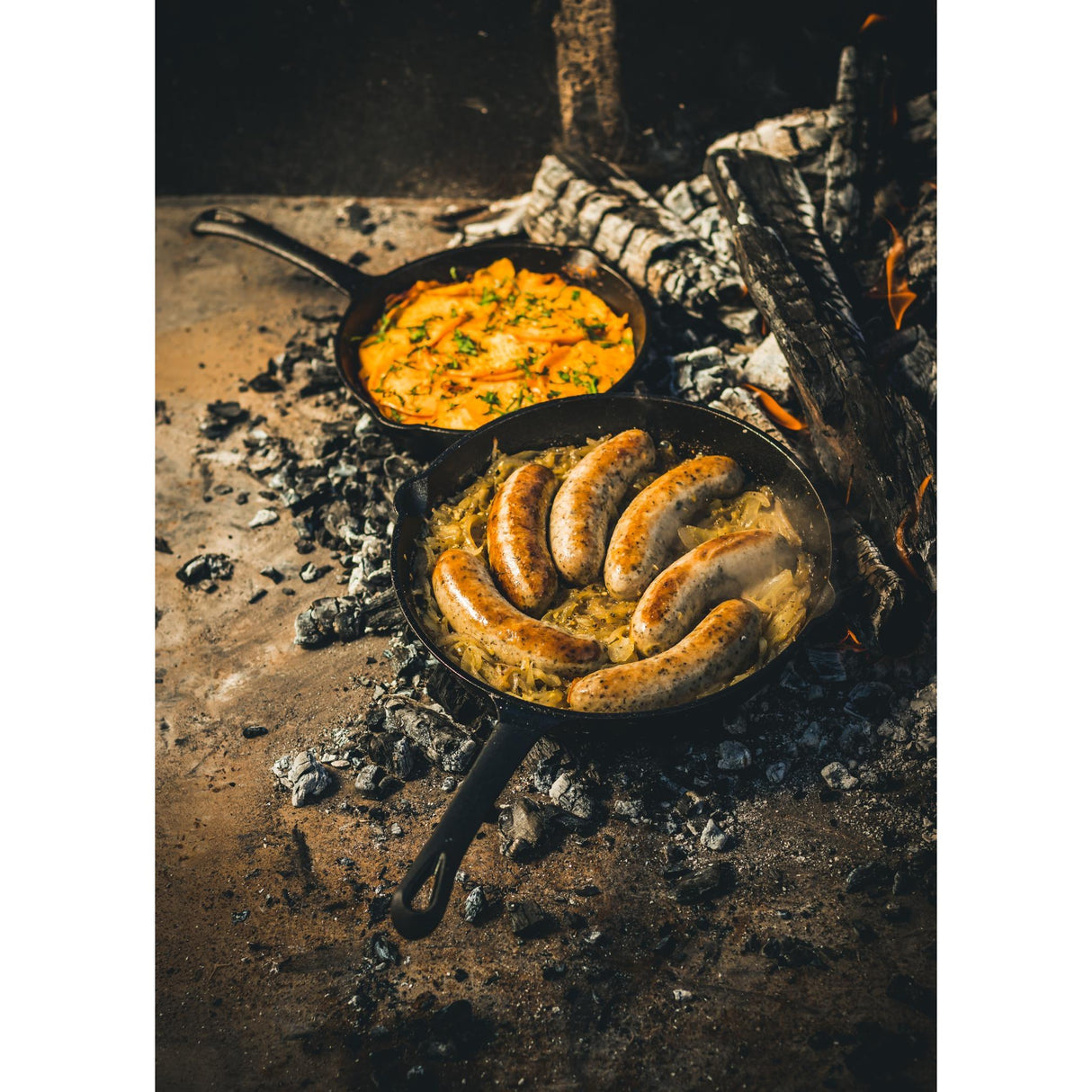 The windmill skillet l bak- braadpan (zwart, ø 26.5 cm)