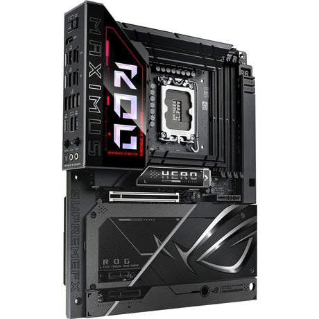 Asus rog maximus z890 hero btf socket 1851 moederbord (zwart, raid, 5 gb-lan, wi-fi 7, bt, sound, atx)