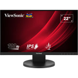 Viewsonic vg2208a-hd 22 monitor (zwart, 1x hdmi, vga, 100 hz)
