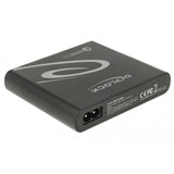 Delock usb oplader 1x usb type-c + 3x usb type-a (zwart)