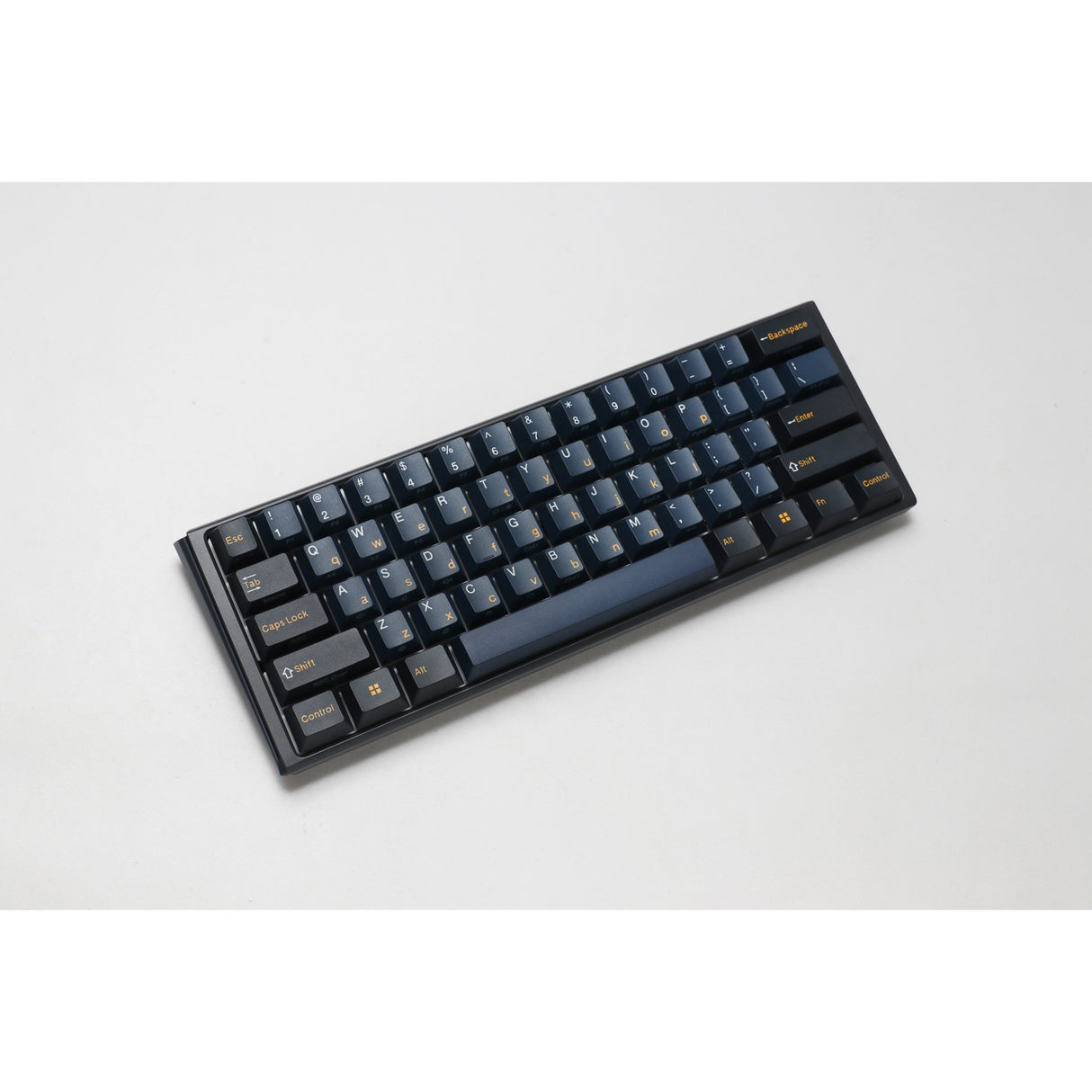 Ducky one 3 pro mini rgb mechanisch gaming toetsenbord (zwart, us lay-out (qwerty), cherry mx2a blue, 60%, rgb led, double-shot pbt, quack mechanics, hot swap)