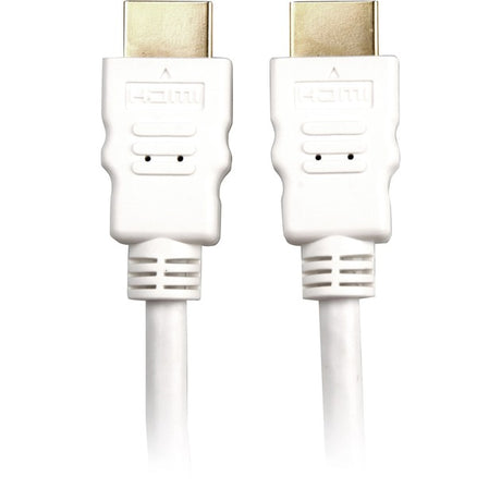 Sharkoon high speed hdmi kabel met ethernet (wit, 2 meter, 4k, verguld)