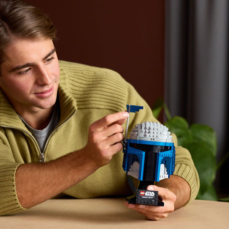 Lego star wars 75408 jango fett helm decoratie en bouwpakket voor volwassenen