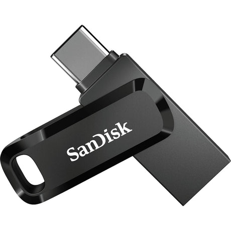 Sandisk ultra dual drive go 128 gb usb-stick (zwart, usb-a 3.2 (5 gbit s), usb-c 3.2 (5 gbit s))
