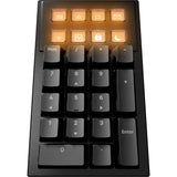 Be quiet! dark mount silent tactile rgb mechanisch gaming toetsenbord (zwart, us lay-out (qwerty), silent tactile, 100%, argb, pbt double-shot keycaps, media dock)