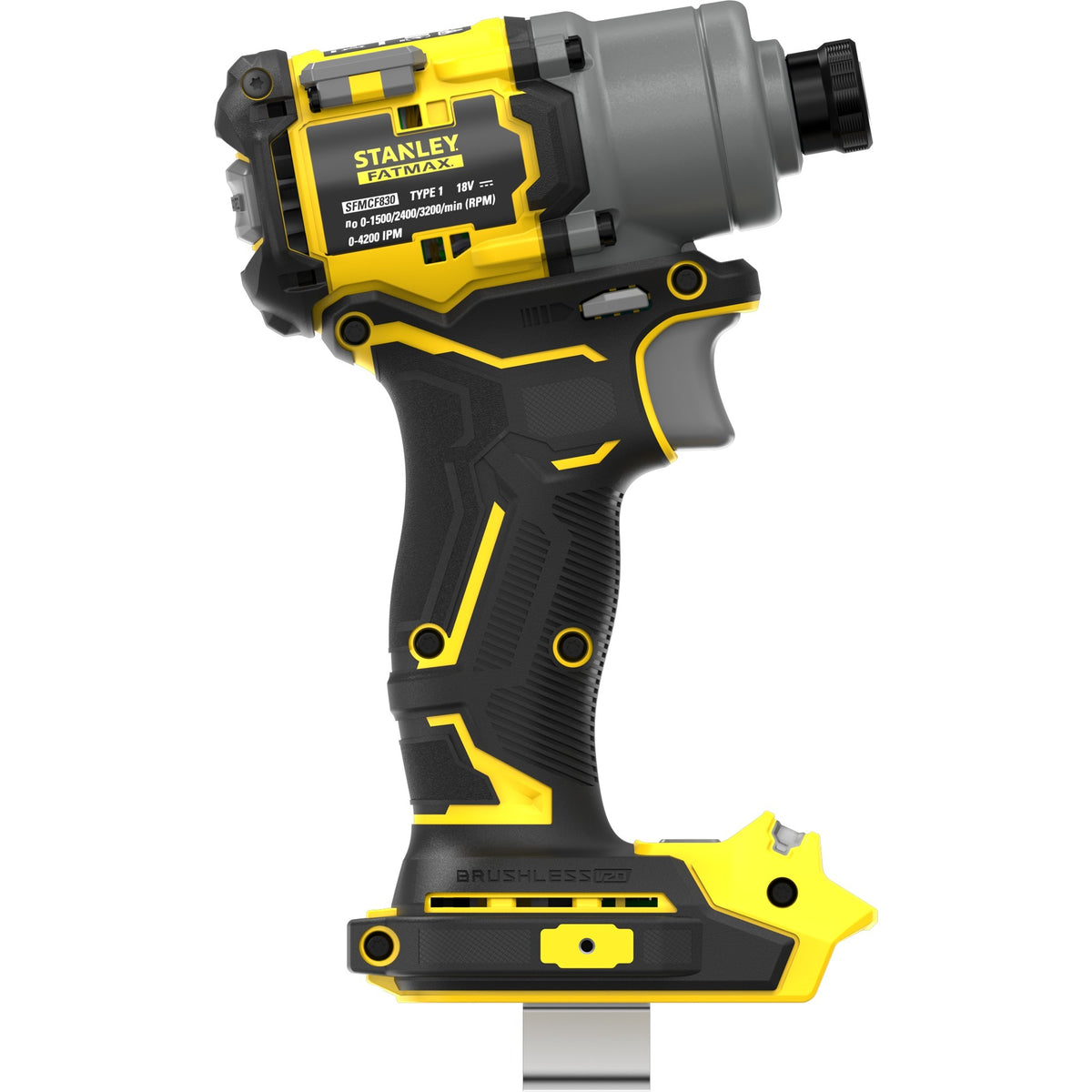 Stanley gereedschap - 18v accu-slagmoersleutel, zonder accu en lader sfmcf830b-xj