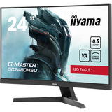 Iiyama g-master red eagle gc2480hsu-b1 23.6 curved gaming monitor (zwart, 2x hdmi, displayport, 2x usb-a, 180 hz)