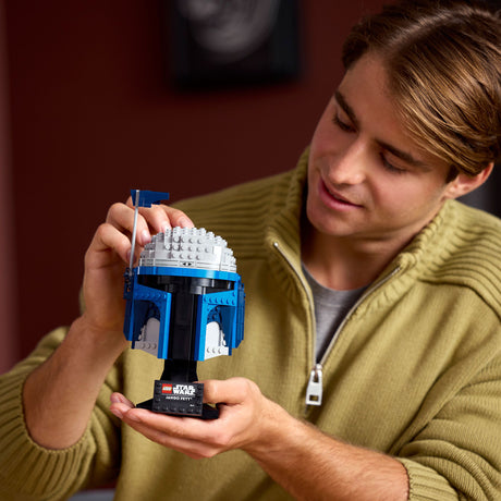 Lego star wars 75408 jango fett helm decoratie en bouwpakket voor volwassenen