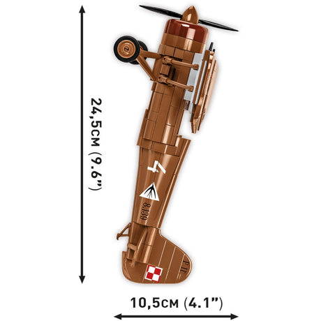 Cobi historical collection - pzl p.11c constructiespeelgoed (schaal 1:32)