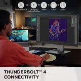 Viewsonic vp2788-5k mac-compatible 27 4k uhd monitor (zwart, 2x thunderbolt 4, 1x hdmi, 1x displayport, usb-a, usb-c)
