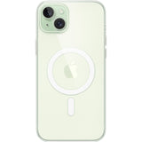Apple doorzichtig hoesje met magsafe voor iphone 15 plus telefoonhoesje (transparant)