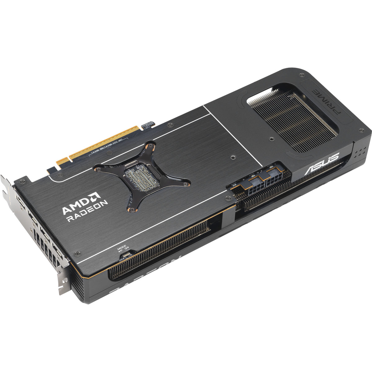 Asus prime radeon rx 9070 evo oc grafische kaart (grijs, 3x displayport, 1x hdmi)