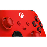 Microsoft xbox wireless controller - pulse red (rood, bluetooth)