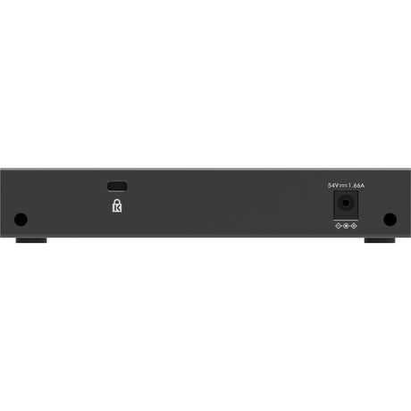 Netgear 5-port gigabit ethernet poe+ unmanaged switch (gs305pp) (zwart)