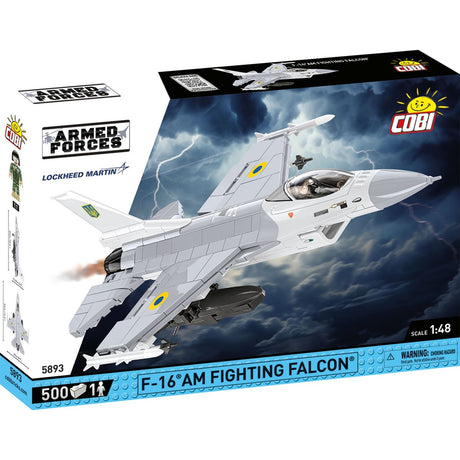 Cobi armed forces - f-16am fighting falcon constructiespeelgoed (schaal 1:48)