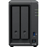 Synology diskstation ds725+ nas (zwart, 2x lan, usb-a 3.2 (5 gbit s))