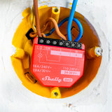 Shelly controller 1pm gen3 wifi bluetooth voor smart home slimme gadgets