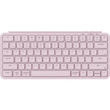 Keychron b1 pro-k4, toetsenbord (lichtroze, us-international, scissor switches, 75%, abs keycaps, 2.4ghz | bluetooth 5.2 | usb-c)