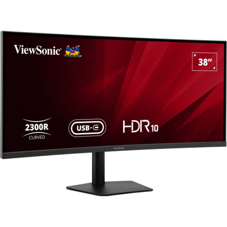 Viewsonic va3820c uwqhd+ 21:9 curved monitor met usb-c hub 38 ultrawide (zwart, 1x displayport, 2x hdmi, 1x usb-c)