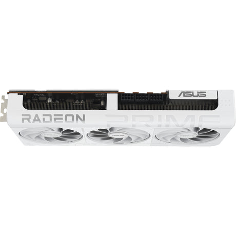 Asus prime radeon rx 9070 xt oc white grafische kaart (wit, 3x displayport, 1x hdmi 2.1, rdna4)