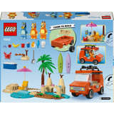 Lego bluey - bluey's autorit naar het strand constructiespeelgoed (11202)