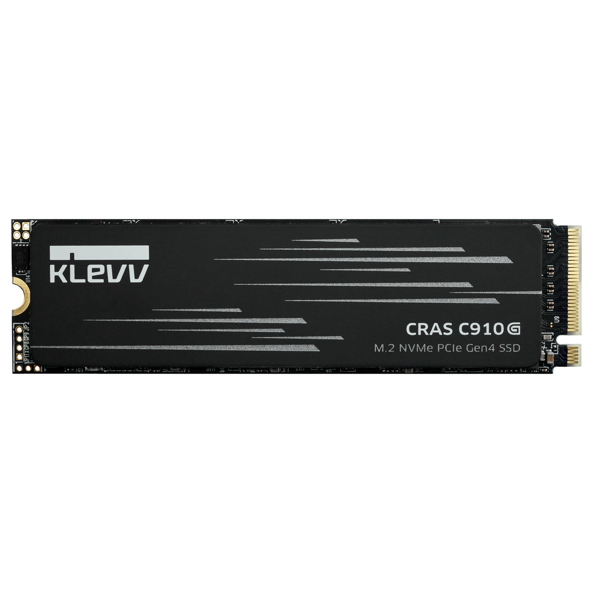 Klevv cras c910g 4 tb ssd (zwart, k04tbm2sp0-10g, pcie gen 4.0 x4, nvme 2.0)