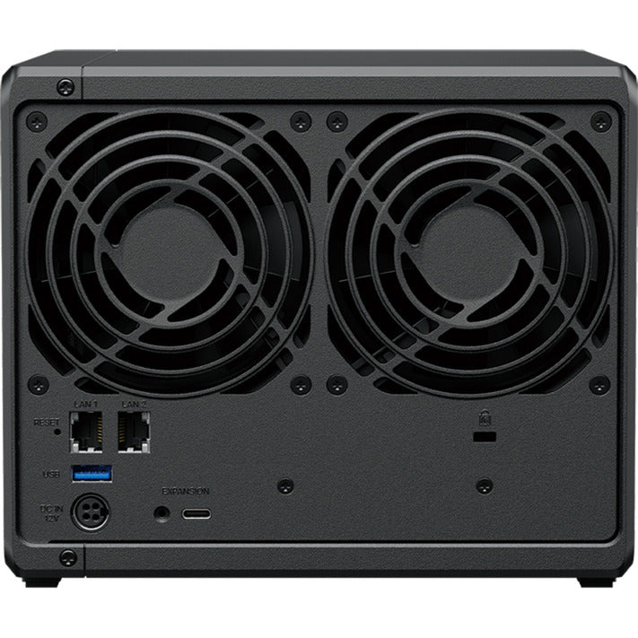 Synology diskstation ds925+ nas (zwart, 2x 2.5gb-lan, 2x usb-a)