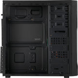 Inter-tech b-42 midi tower behuizing (zwart | 2x usb-a)