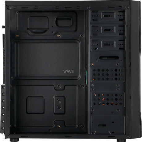 Inter-tech b-42 midi tower behuizing (zwart | 2x usb-a)