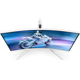 Philips evnia 32m2c5501 00 31.5 curved gaming monitor (wit, 2x hdmi, displayport, 180 hz)