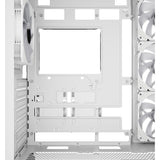 Sharkoon ak7 argb midi tower behuizing (wit | 2x usb-a | 1x usb-c | rgb | tempered glass)