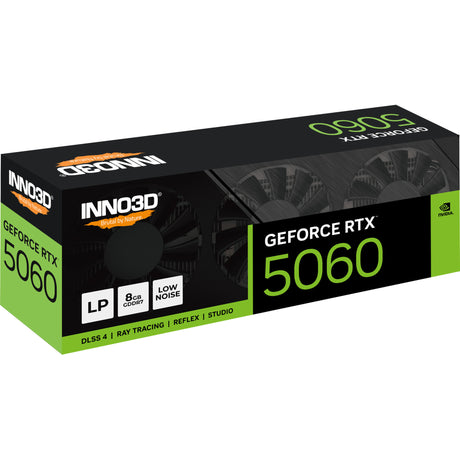 Inno3d geforce rtx 5060 low profile 8gb grafische kaart (dlss 4, 2x displayport, 1x hdmi)