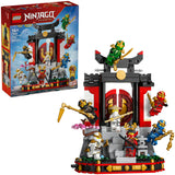 Lego ninjago 71866 15-jarig jubileum: display met ninjapersonages
