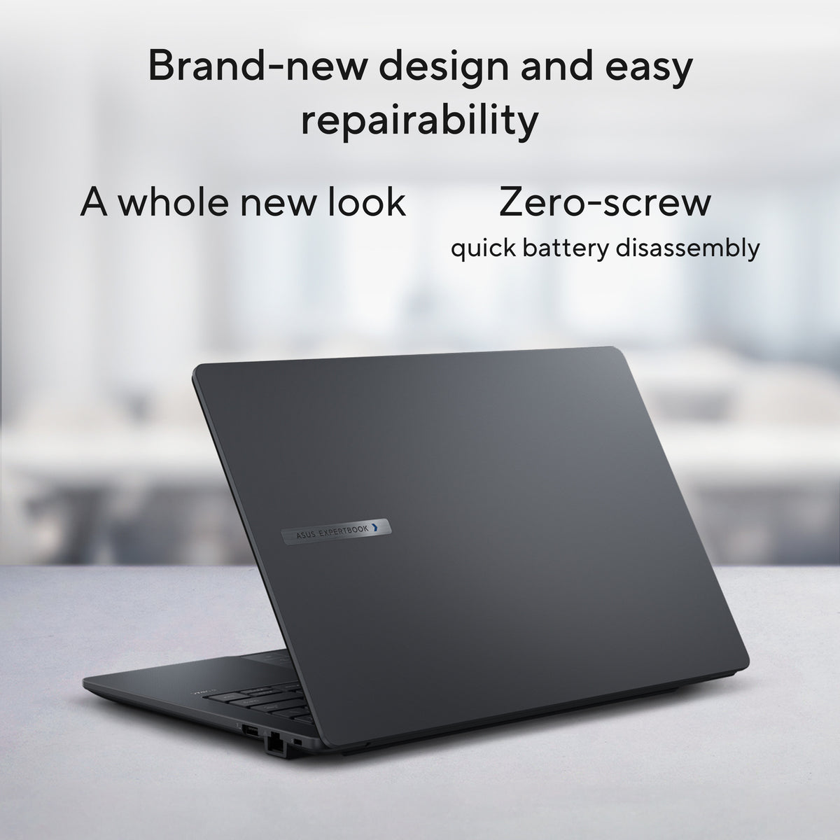 Asus expertbook b1 b1403cva-s63659xa 14 laptop (grijs | core i3-1315u | uhd graphics | 8 gb | 256 gb ssd)