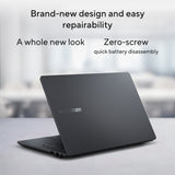 Asus expertbook b1 b1403cva-s63659xa 14 laptop (grijs | core i3-1315u | uhd graphics | 8 gb | 256 gb ssd)