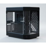 Hyte y60 midi tower behuizing (zwart | 3x usb-a | tempered glass)